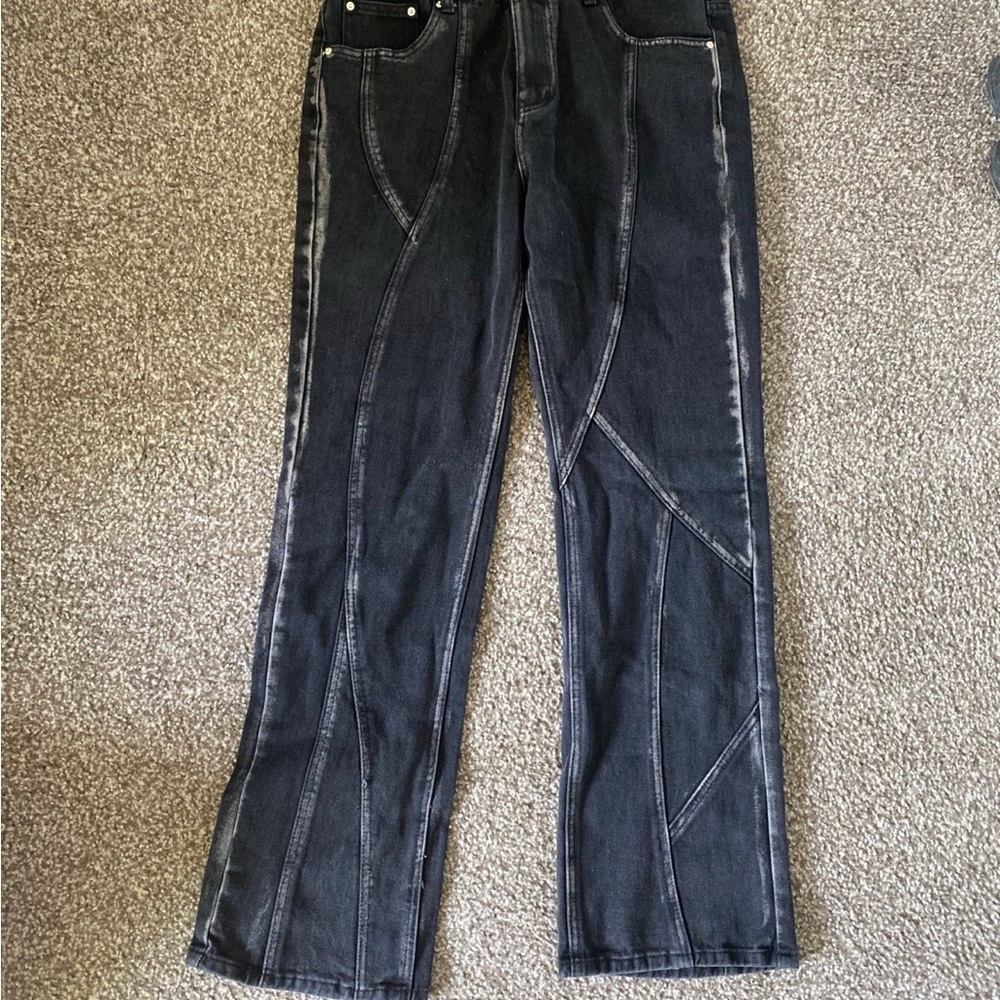 Y2K Black Denim Jeans